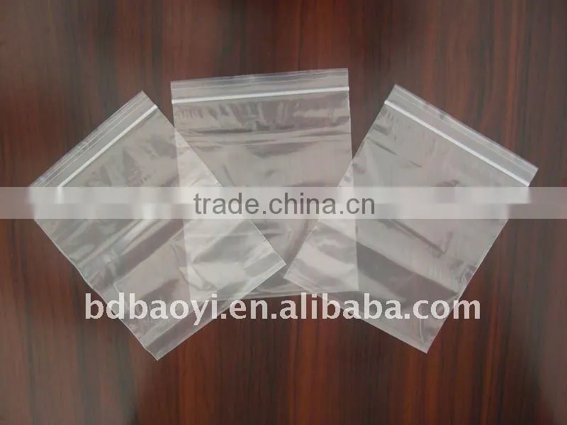 High Quality LDPE zipper lock plastic packaging bags