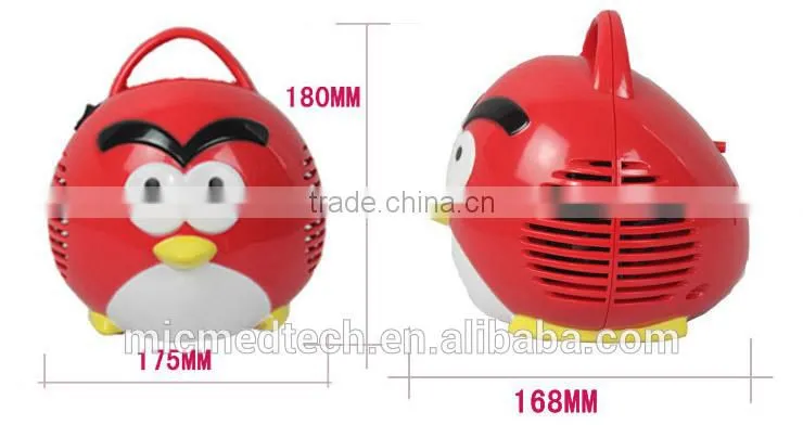 Cartoon design portable compressor nebulizer for kid