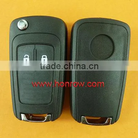 Honrow new arrival chevrolet cruze key chevrolet 2 button remote key shell chevrolet key cover