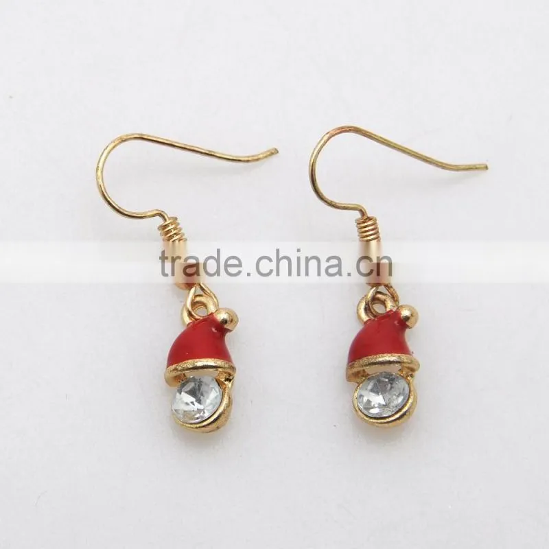 Chirstmas day snowflake earring gift girl christmas earrings
