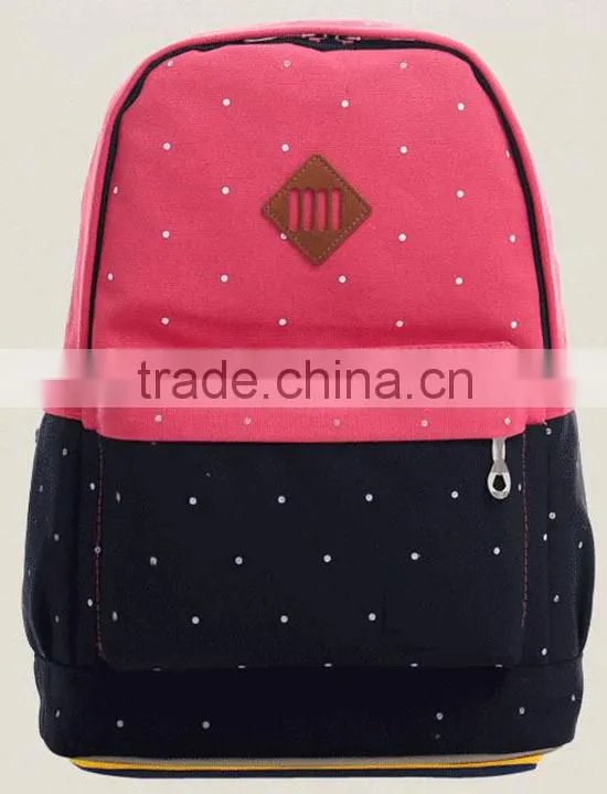 2015 Canvas Backpack,Back Pack,Backpack Bag