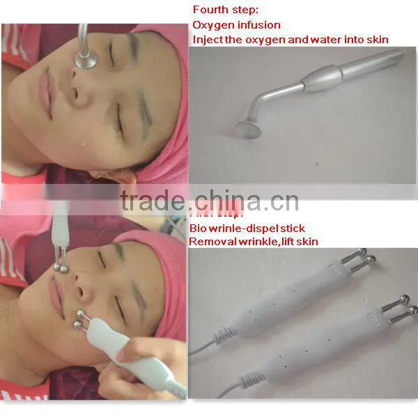 2014 CE approval newest skin whitening water&oxygen jet machine