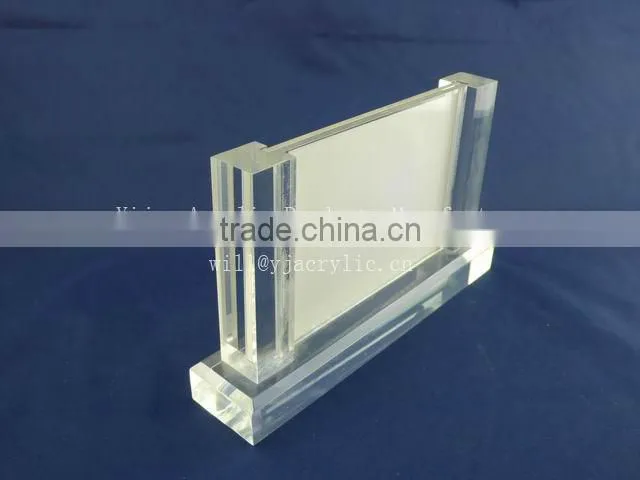 high quality acrylic frameless picture frame