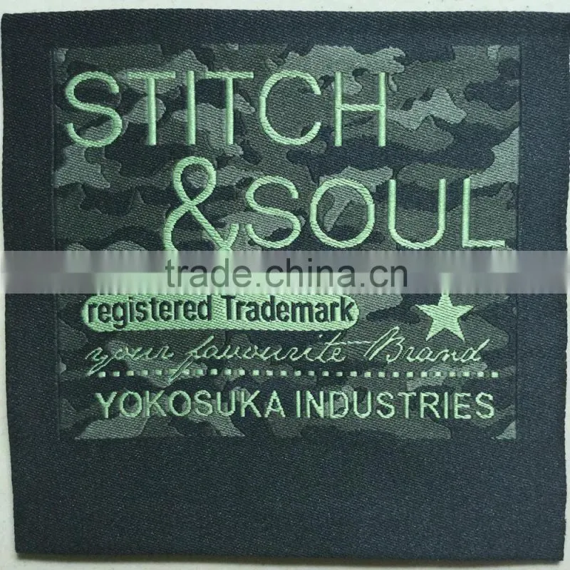 garment woven label main label for clothing woven label