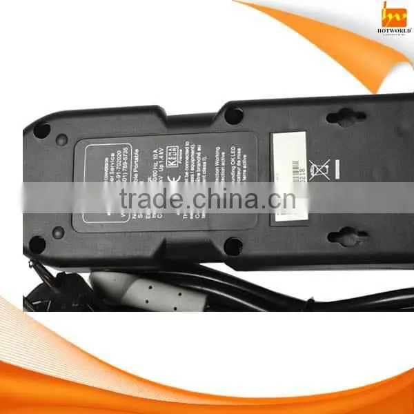 250V 10A French 5 outlets portable socket outlet