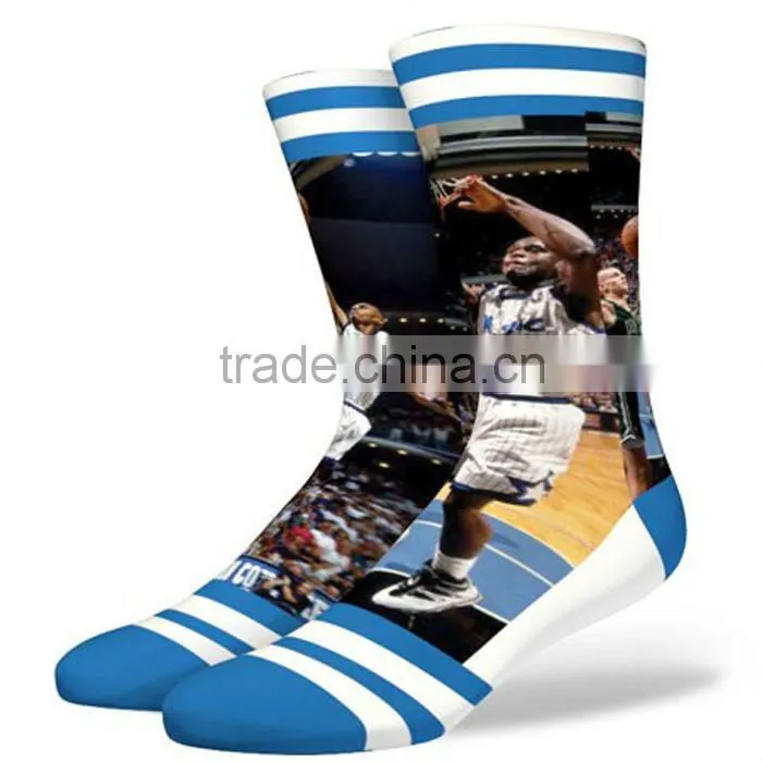 custom dye sublimation printing socks, custom sublimation socks, wholesale custom print socks