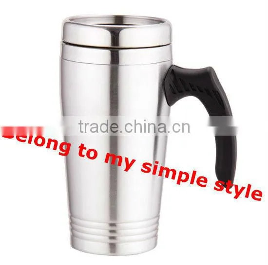 stainless steel mug