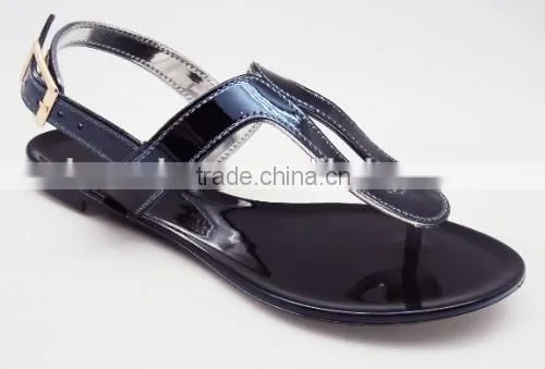 2015 New Ladies Glossy Dress Shoes Sandal