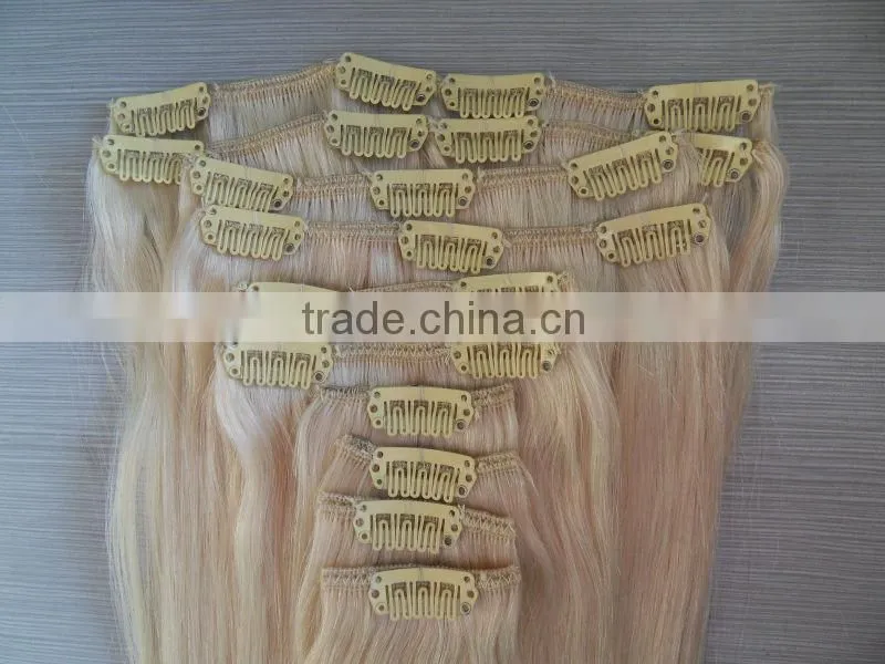 Clip In Curly Hair Extension Red from CHINA