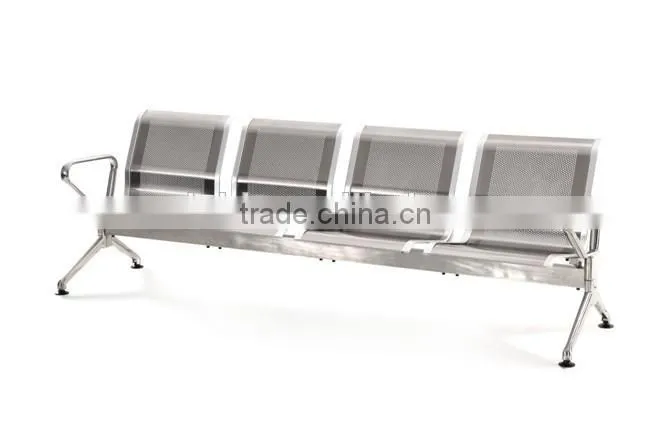 Hot selling 3 seater airport stainless steel waiting chairs
