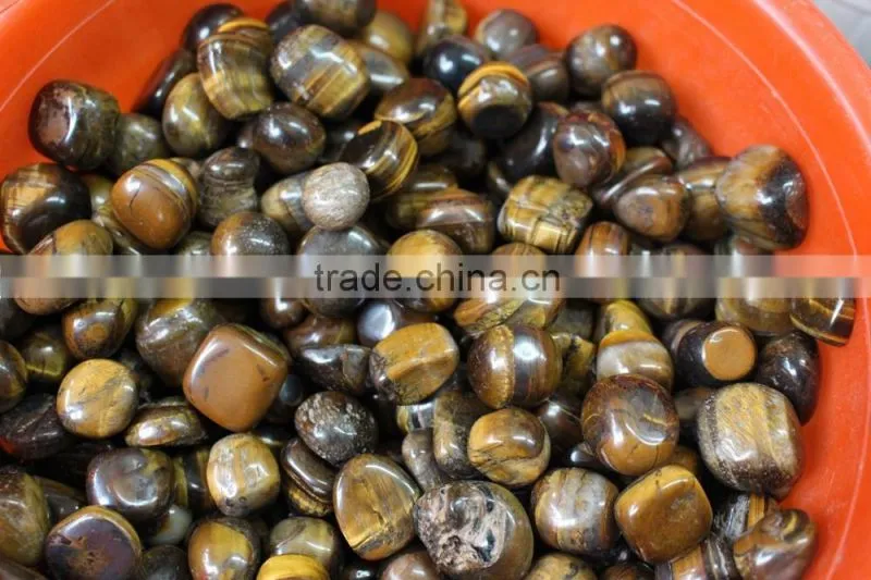 bulk natural polished tiger eye tumbled stone