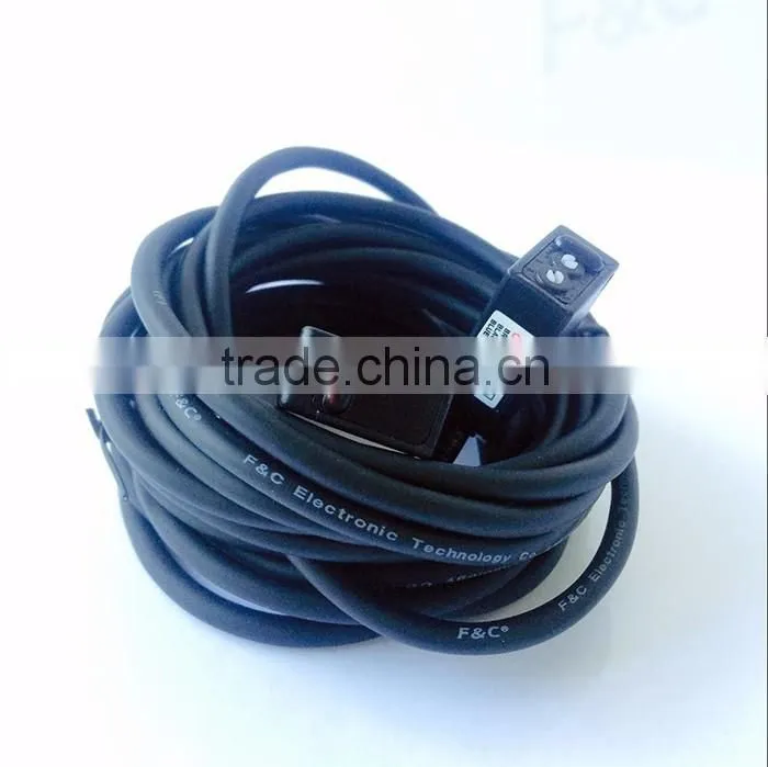 small size NPN NO NC diffuse photoelectric sensor with quick M8 connector
