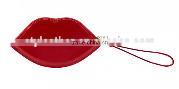 Fashion Lip Shape Custom Clutch Bag