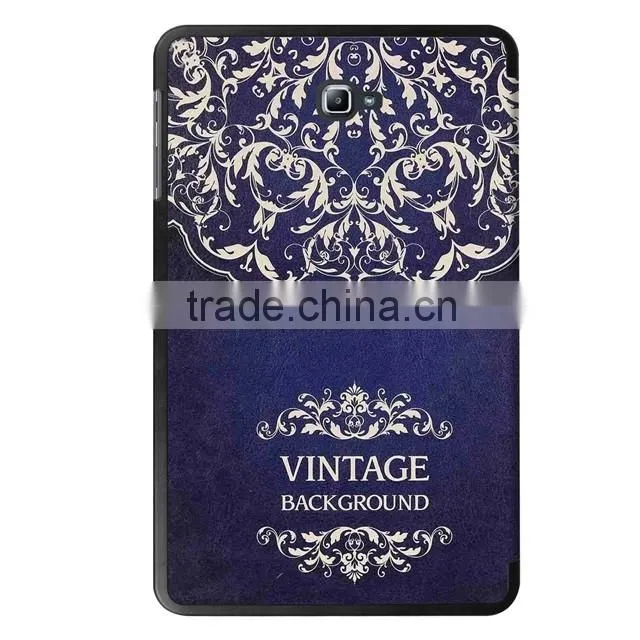 Customized printing PU leather case cover for samsung TAB A 10.1