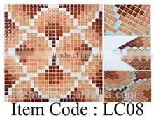 galaxy greens color family glass mosaics tiles