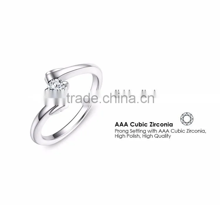Fashion stainless steel wedding rings