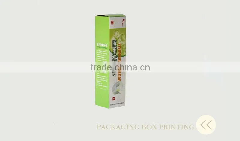 customized paper folding medicine carton box
