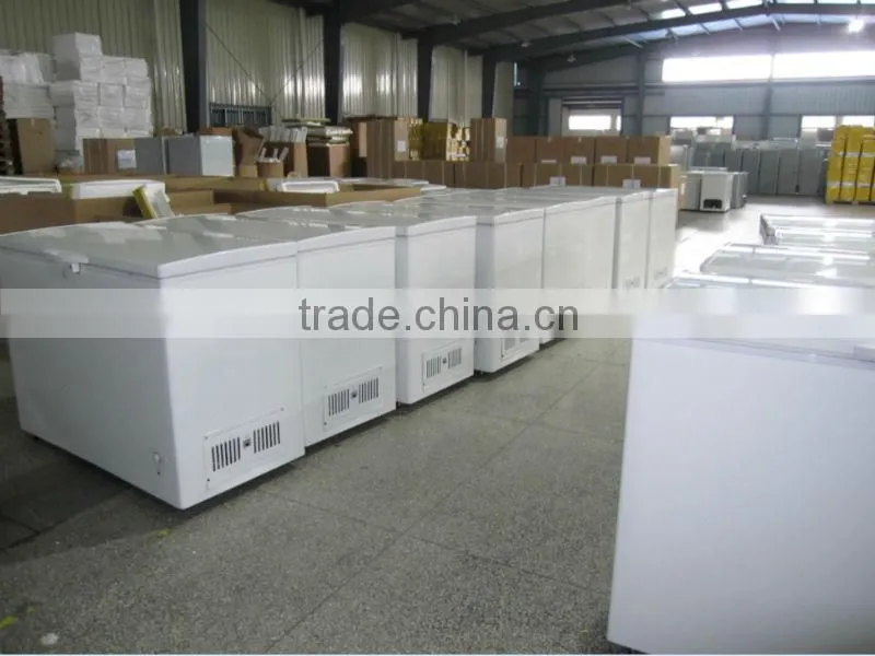 Solar and Electricity Power Source DC Compressor Solar Refrigerator
