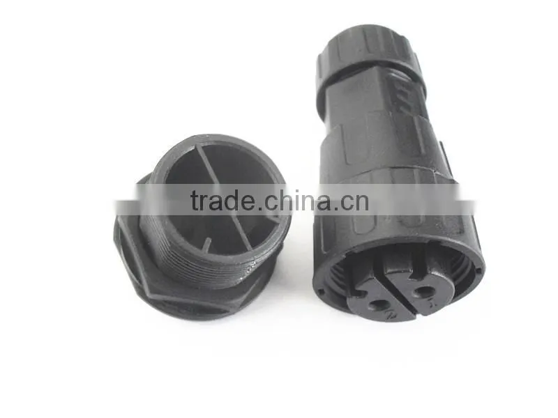 35amp electrical power connector panel mounting waterproof