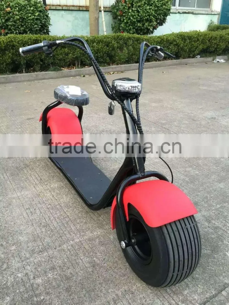 China supply new design 2 wheel fat tire bicycle electric motor electric scooter