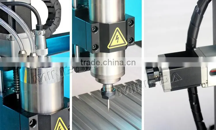 Hot-selling factory sale MINGDA 600*900*110mmcheap cnc milling machine , large multi head 4 axis cnc machine for pcb