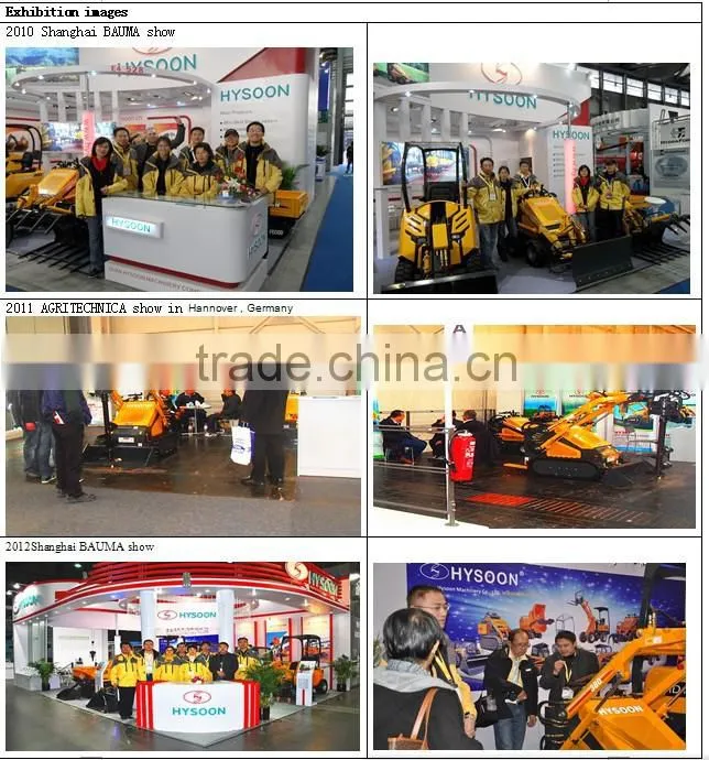 China HY280 mini compact track loaders