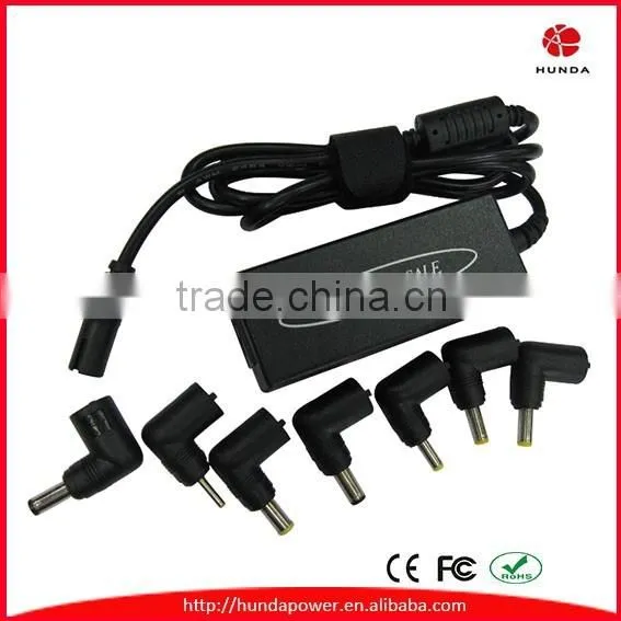 Hunda factory Automatic Universal 9.5V-20V 40W Mini Laptop AC Power Adapter/Charger with Multi Connectors for Notebooks