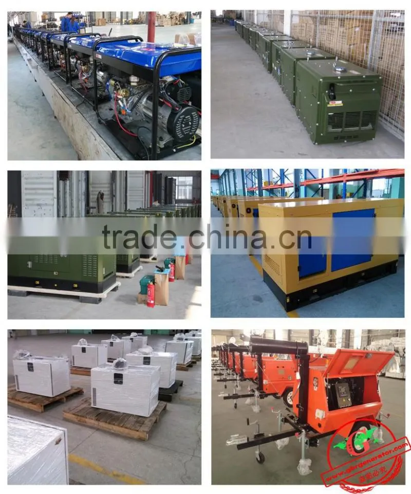 4.0kva 5.0kva 6.0kva Gasoline Silence Generator Set Rv genset Air cooling generator set