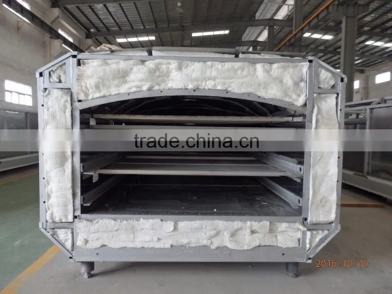 Customized electric industrial baking tunnel oven design for continuous production process