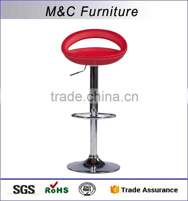 Popular PU material industrial bar stool