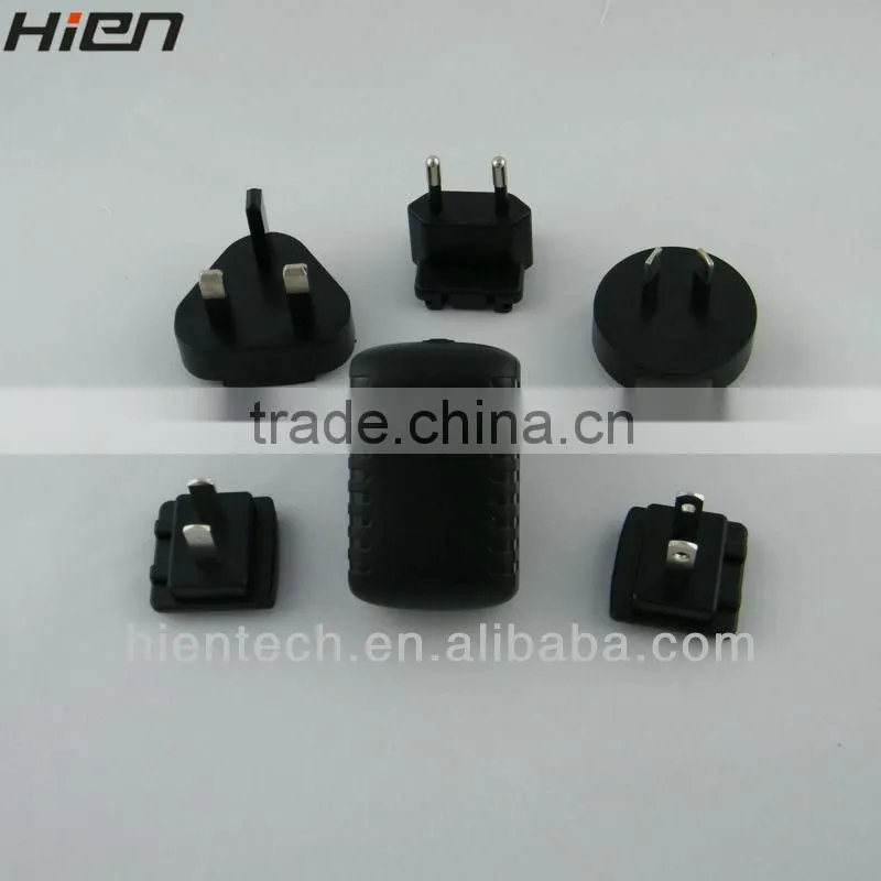 Factory 12v wall charger USB charger phone charger 5V1A 5V2.1A 9V12V