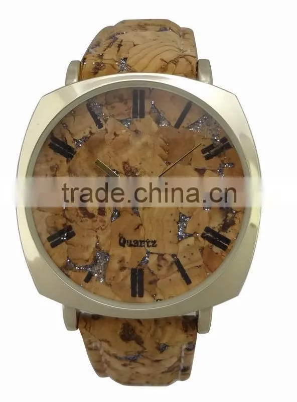 Natural Wooden Watch With High Quality And Fast Delivery Time,Custom Logo Watch pu leather strap