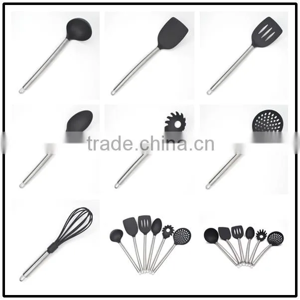 2016 best selling quality commercial industrial Nylon cooking soup ladle