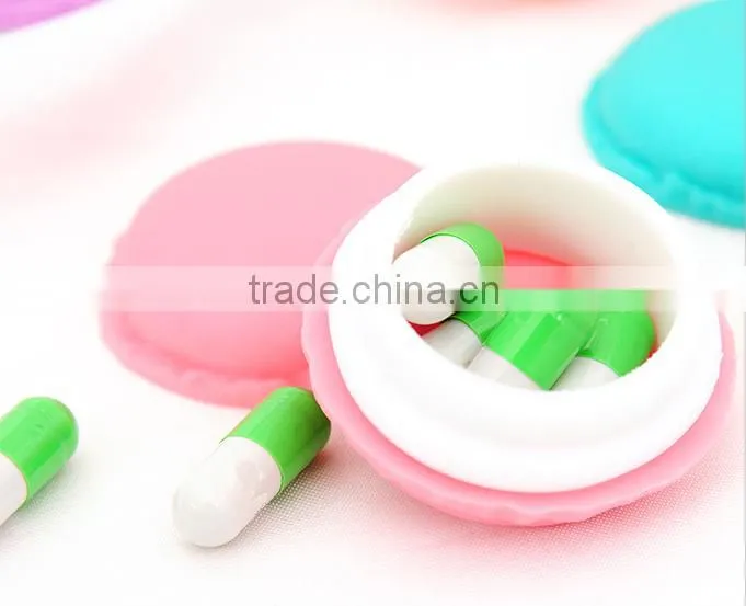 Christmas gift cute Macaron shape silicone Jewelry box,silicone Jewelry container