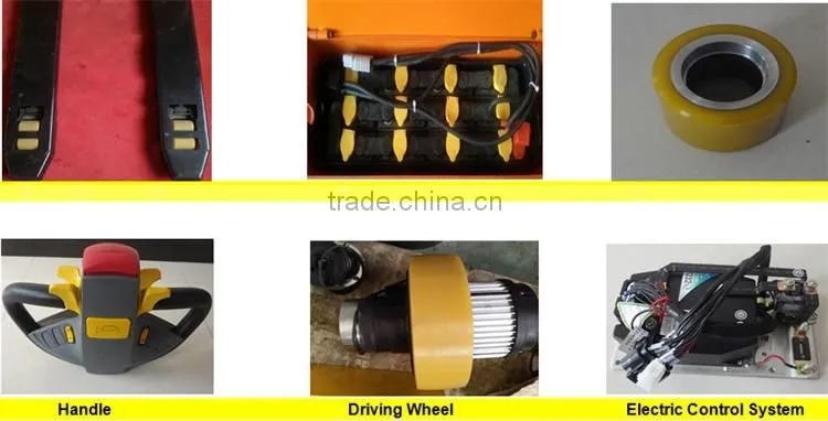 2 Ton Electric Pallet Truck with Protection Armrest