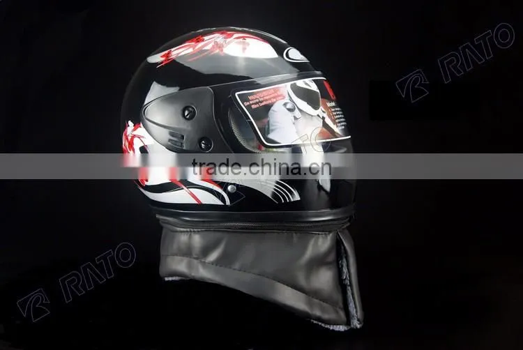 PP material Full face motorcycle helmet for sale