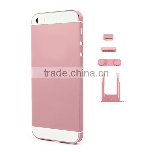 pink housing for iphone 5s back cover housing