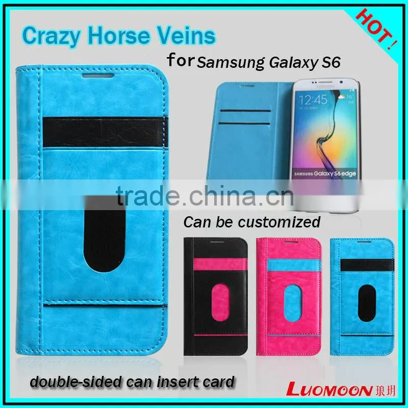2015 Flip Cover Wallet Cell Phone Case Cover