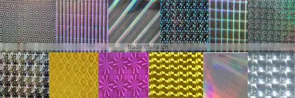 Transparent BOPP Holographic Thermal Laminating Film