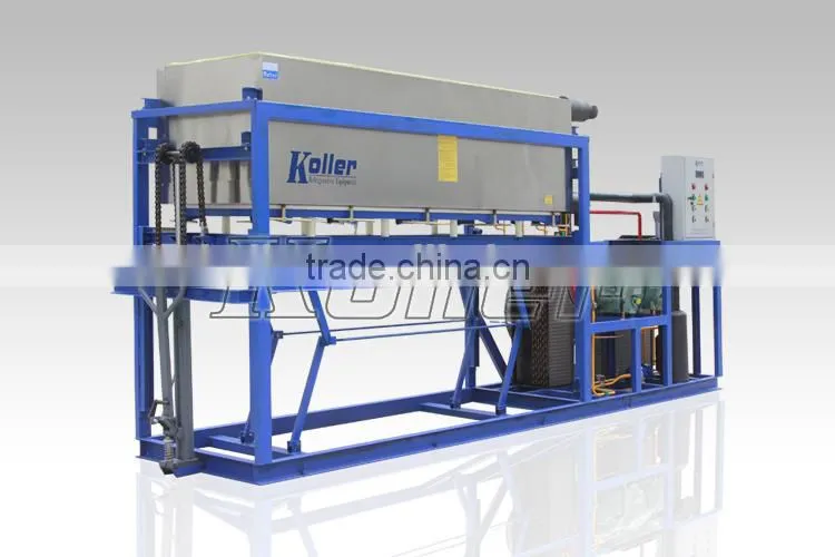 Direct Cooling Block Ice Machine with PLC program system