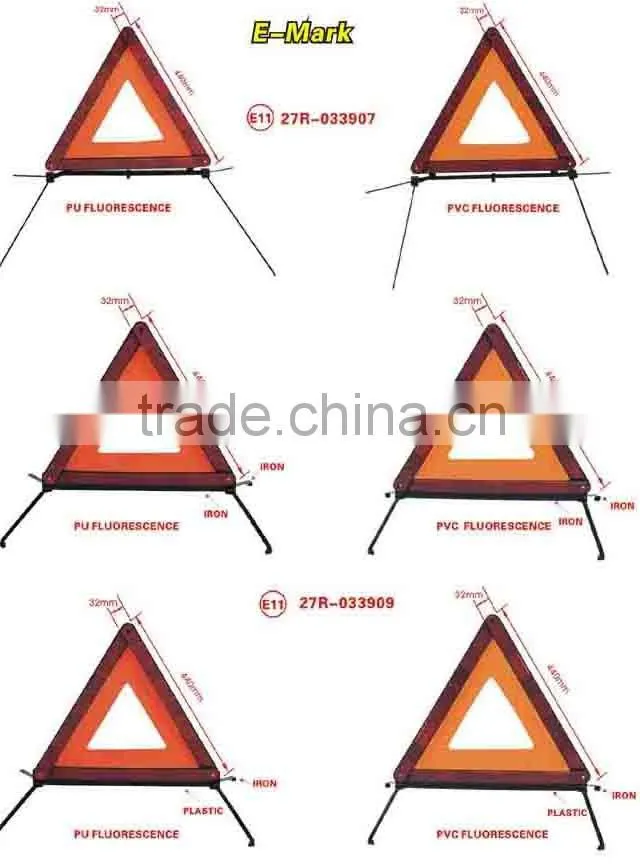 Car warning triangle