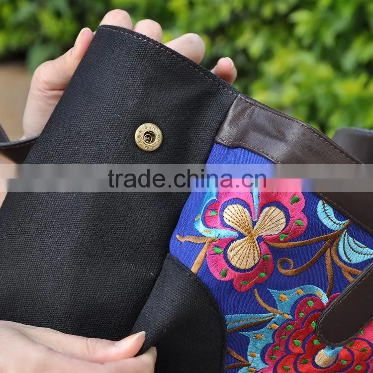 Luckybag Fancy Canvas Shopping hand bag wholesale women beautiful handbags,coloful lady shoulder bags