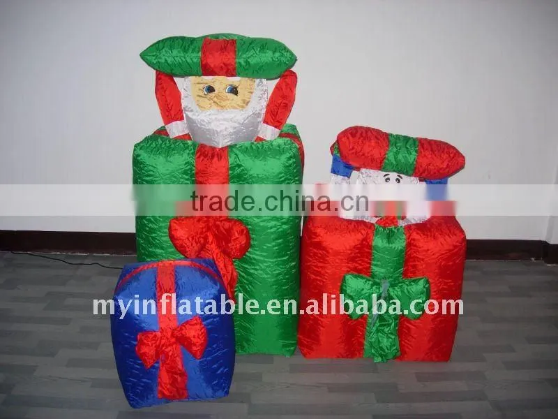 Pop-up Inflatable Snowman in Parcel