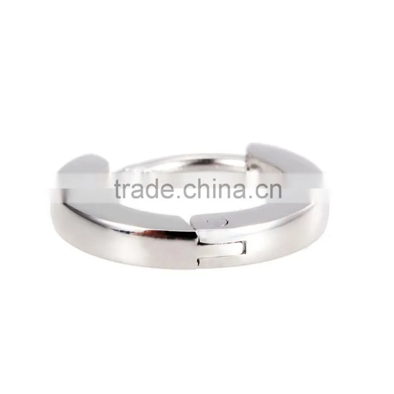 custom 925 thailand silver plated stud stainless steel earrings jewelry