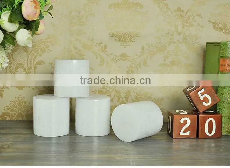 Wholesale Multi-color flameless scented decorative pillar candle