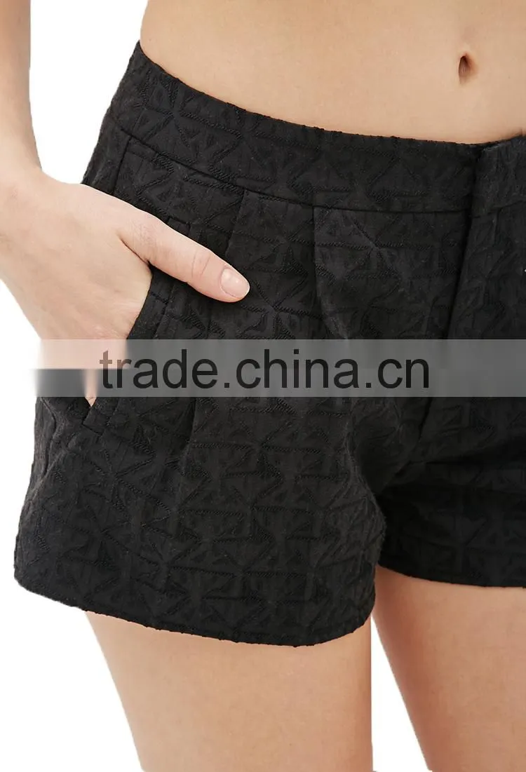 2014 Wholesale Women Sexy Black Lace Mid- waist Mini Lace Short Pants
