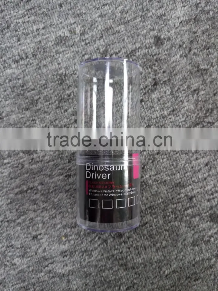 Large stock wholesale USB Flash Drive with transparent plastic packing, usb 2.0 8gb/16gb/32gb
