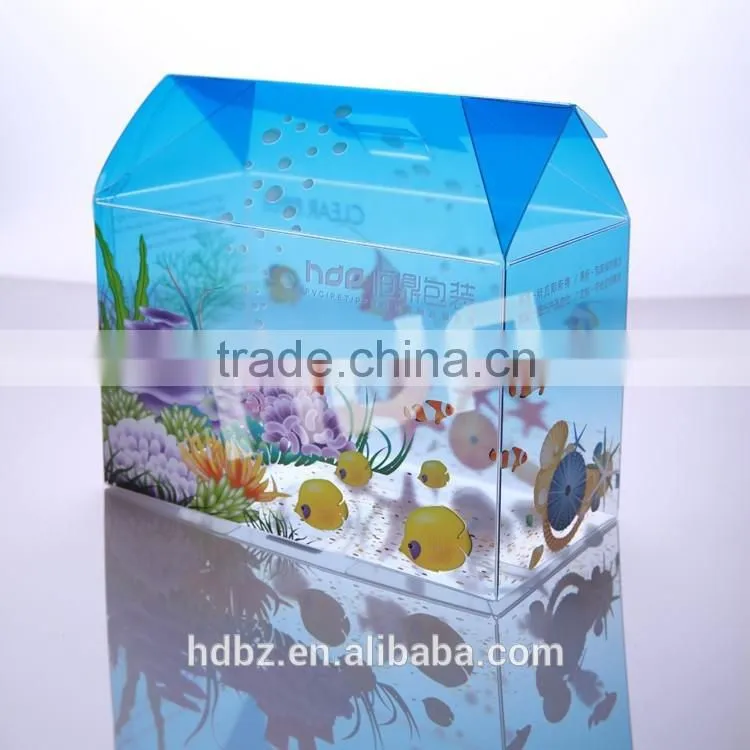 hot-selling recyclable clear pvc gift boxes wholesale