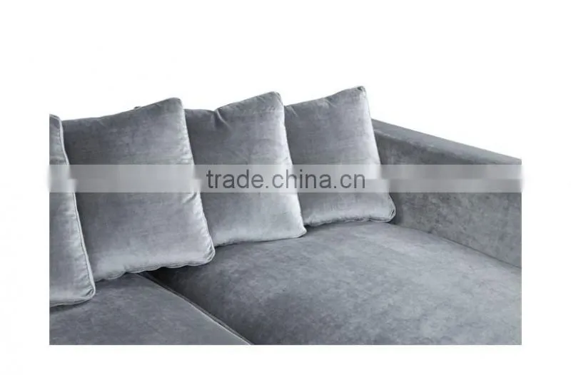 Modern Living Room Sofa Set with L-Shaped Fabric Corner Sofa in Living Room Furniture of Cheap Sofa Set
