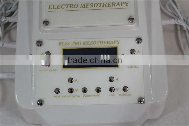 portable no needle electroporation mesotherapy beauty machine tm-664